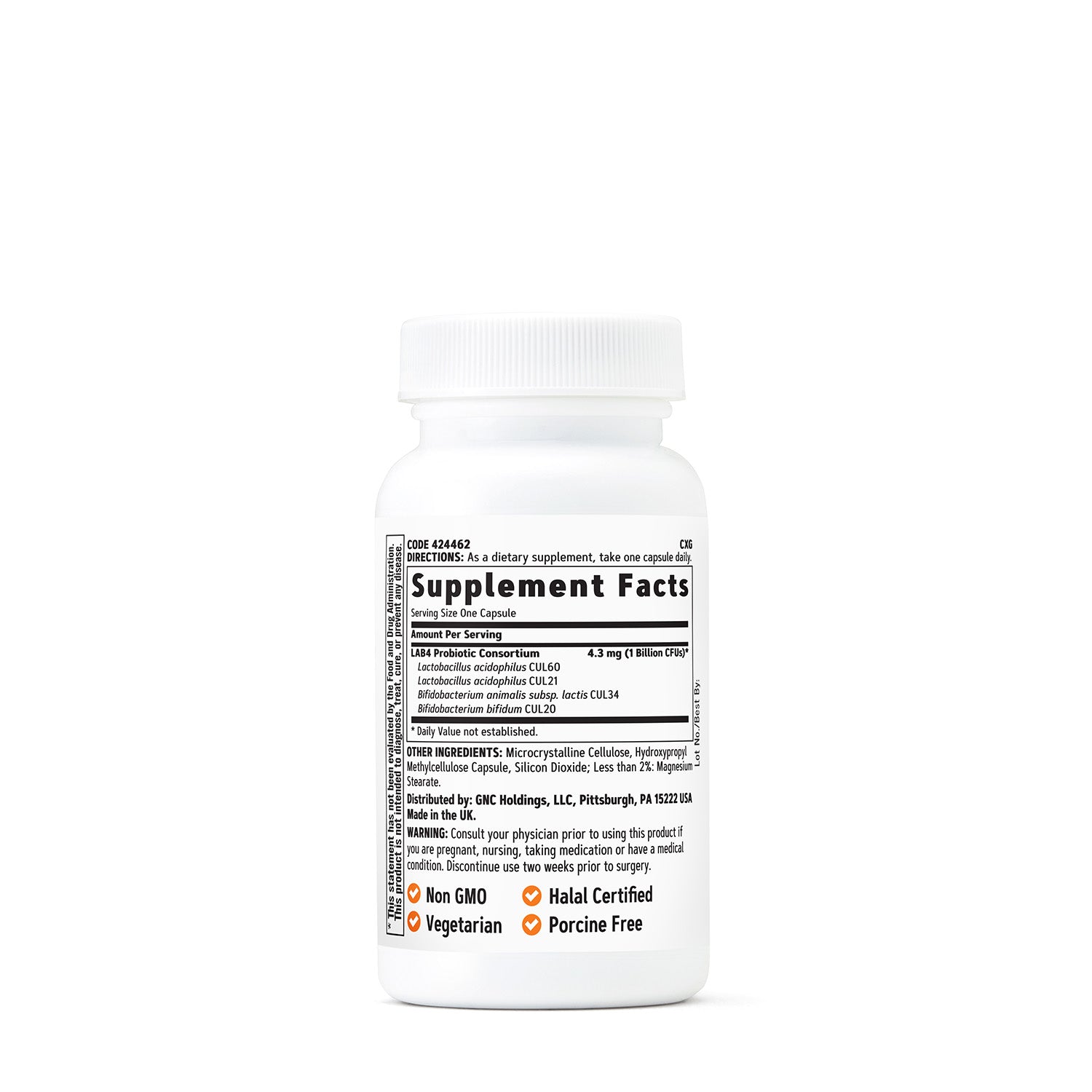GNC Select™ Probiotic 1 Billion CFUs