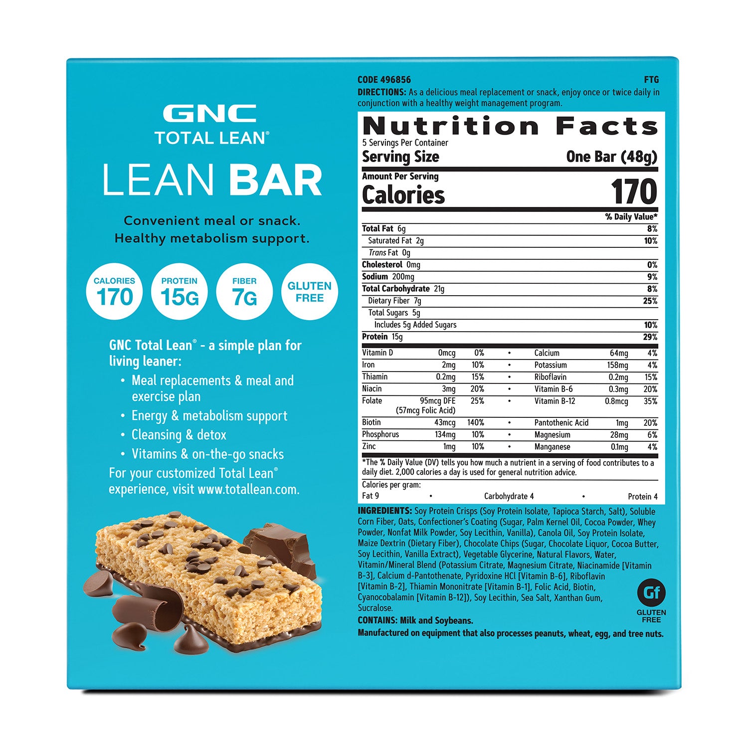GNC Total Lean® Lean Bar 50 جرام 
