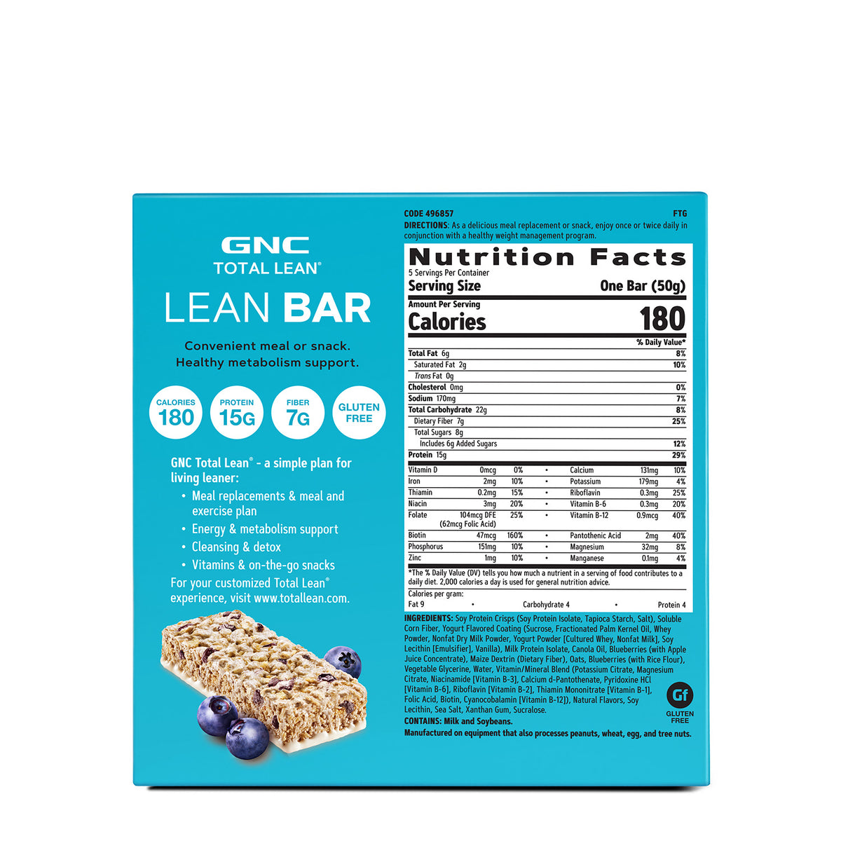 GNC Total Lean® Lean Bar 50 جرام 