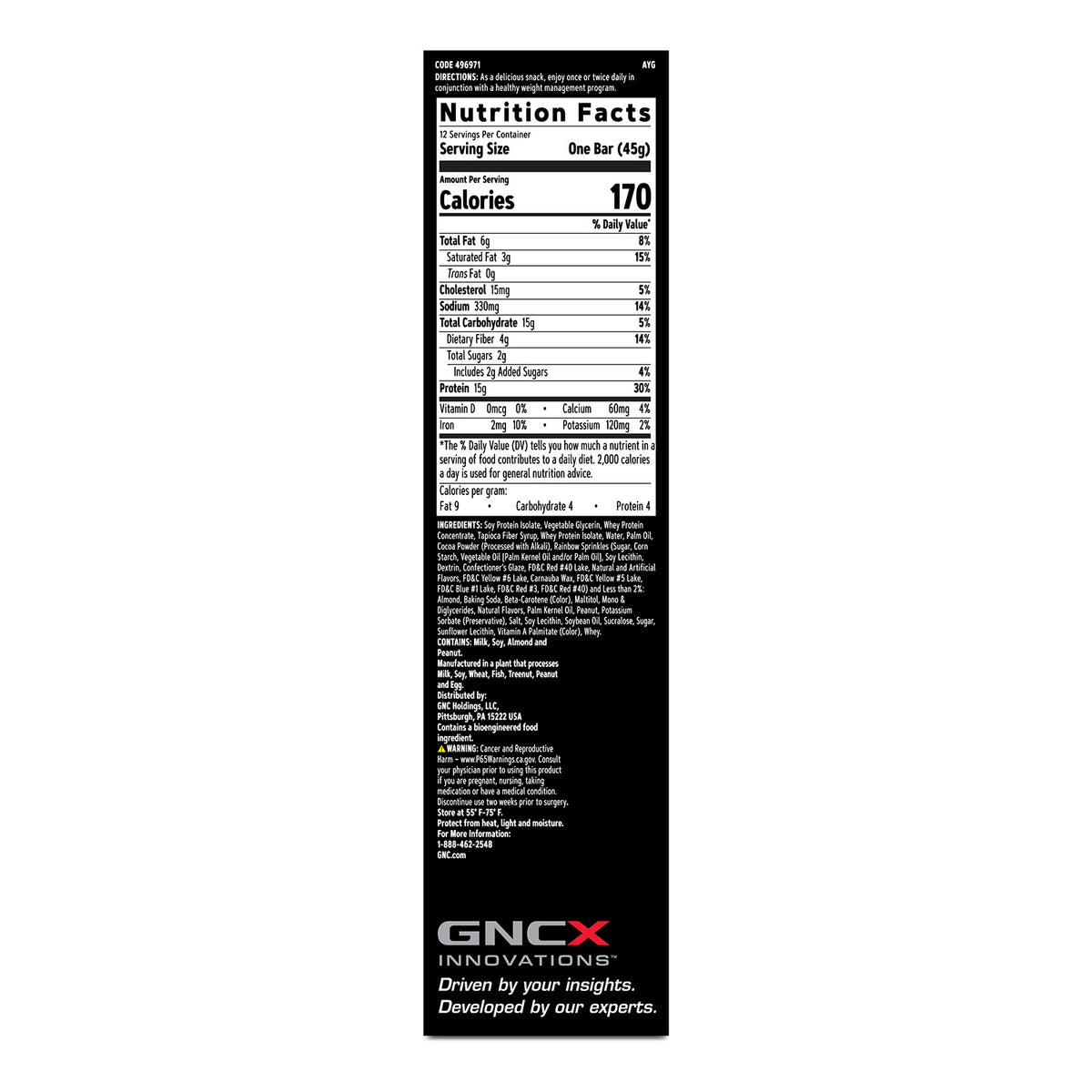 GNC Total Lean® Protein Brownie 45g