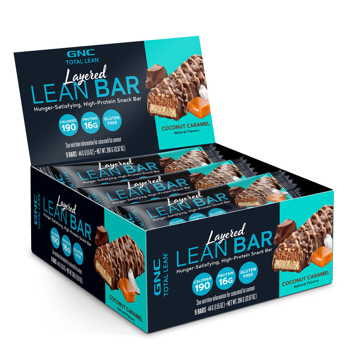 GNC Total Lean® Layered Lean Bar 44 جرام 