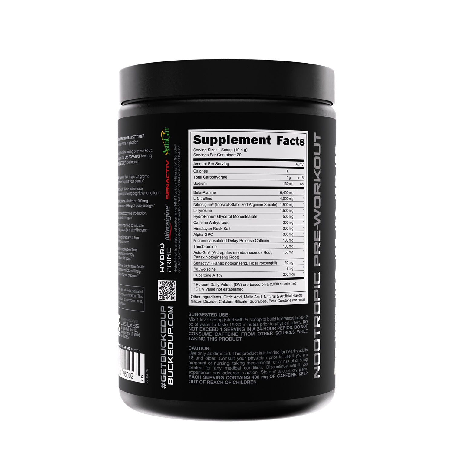 Bucked Up® Mother Bucker Pre-Workout