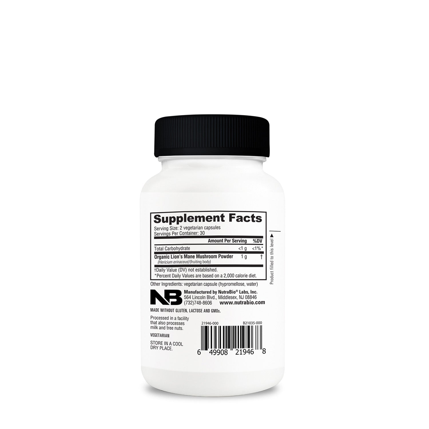 NutraBio® Lion's Mane
