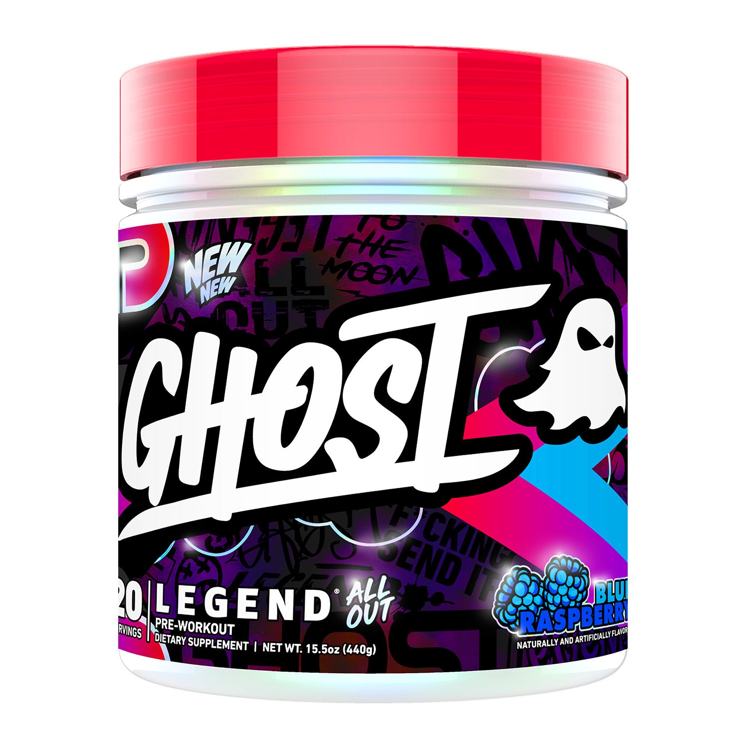GHOST® LEGEND® ALL OUT V2 Pre-Workout