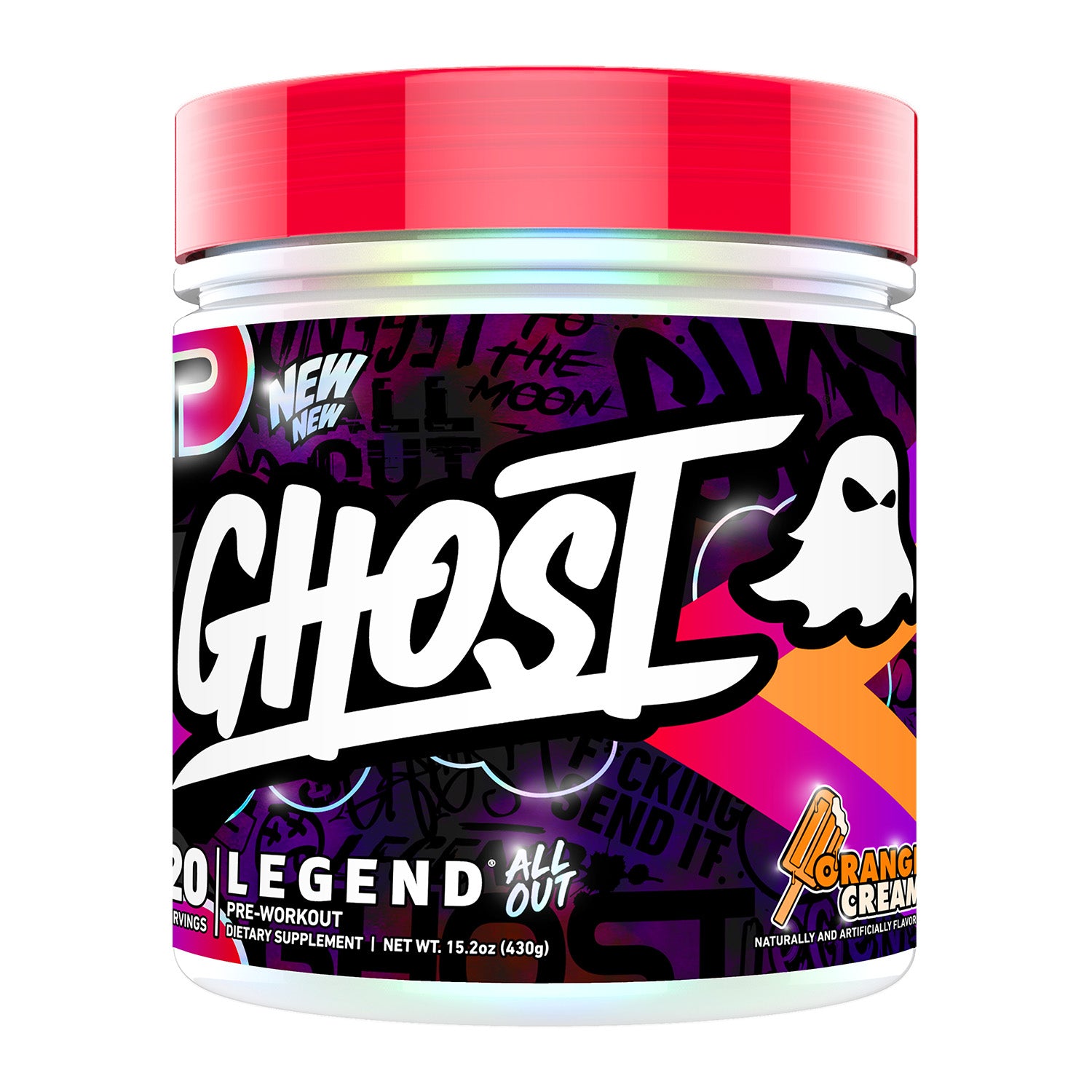 GHOST® LEGEND® ALL OUT V2 Pre-Workout