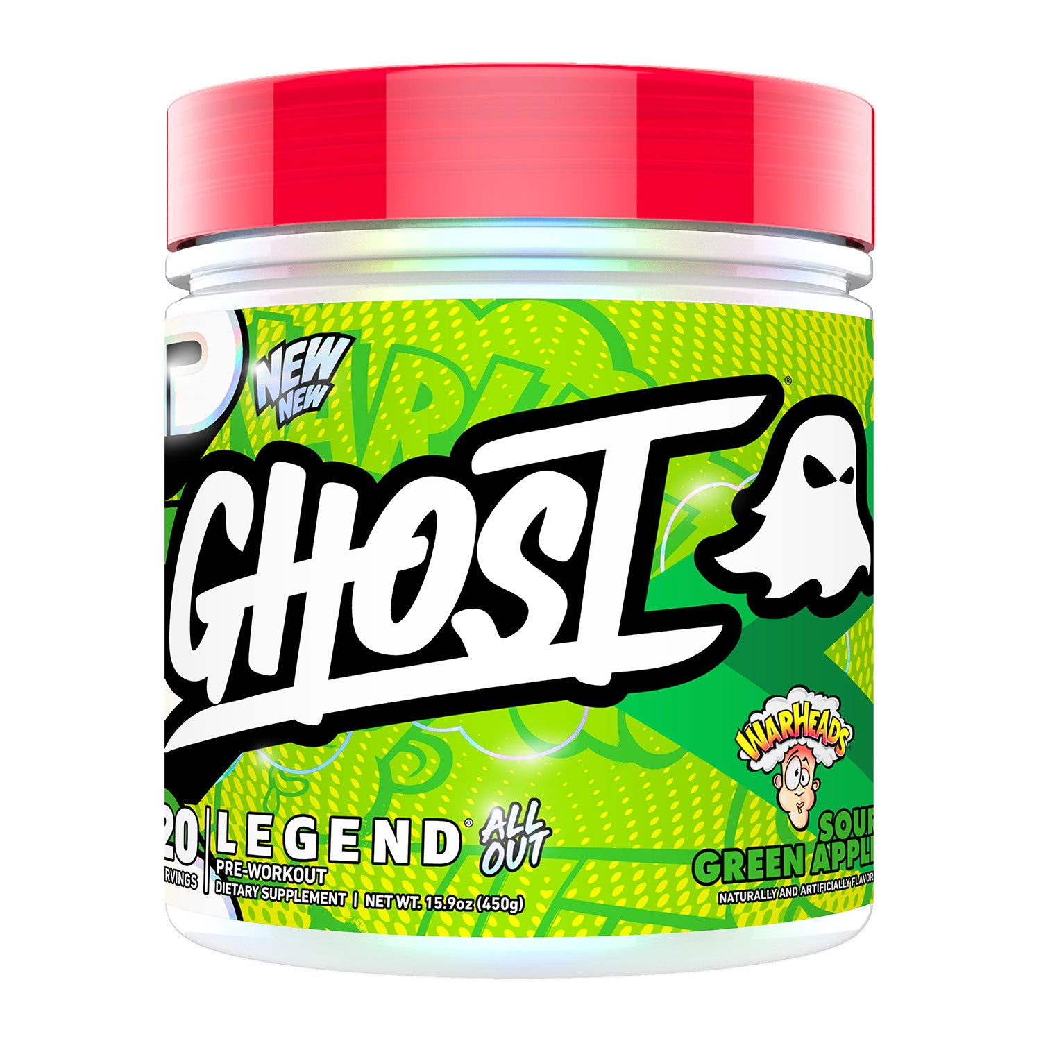GHOST® LEGEND® ALL OUT V2 Pre-Workout
