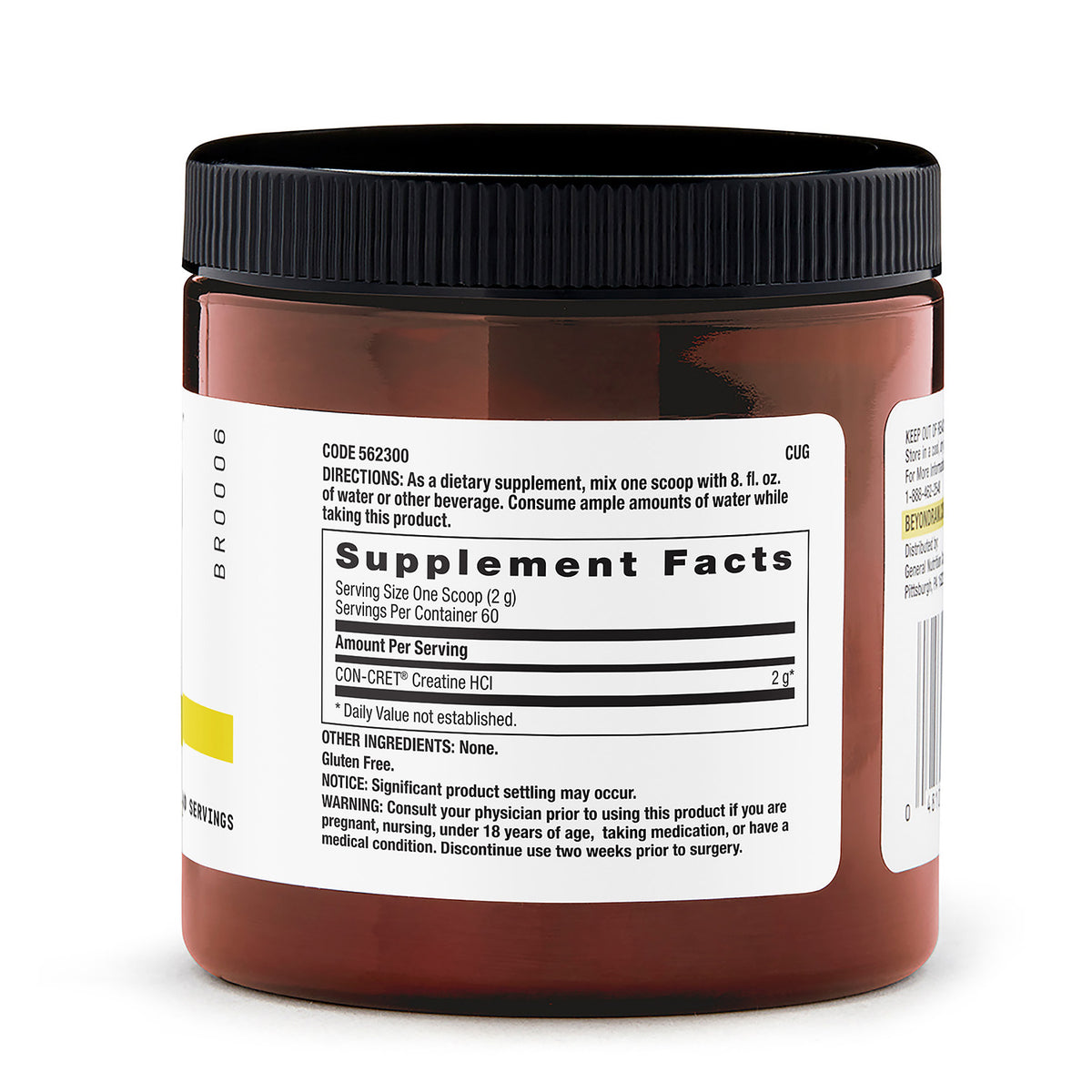 GNC Beyond Raw® Chemistry Labs™ Creatine HCL