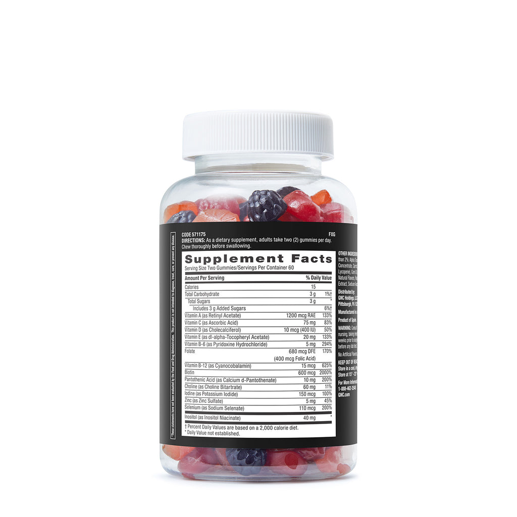 GNC Mega Men® Essentials 50 Plus Gummy Multivitamin