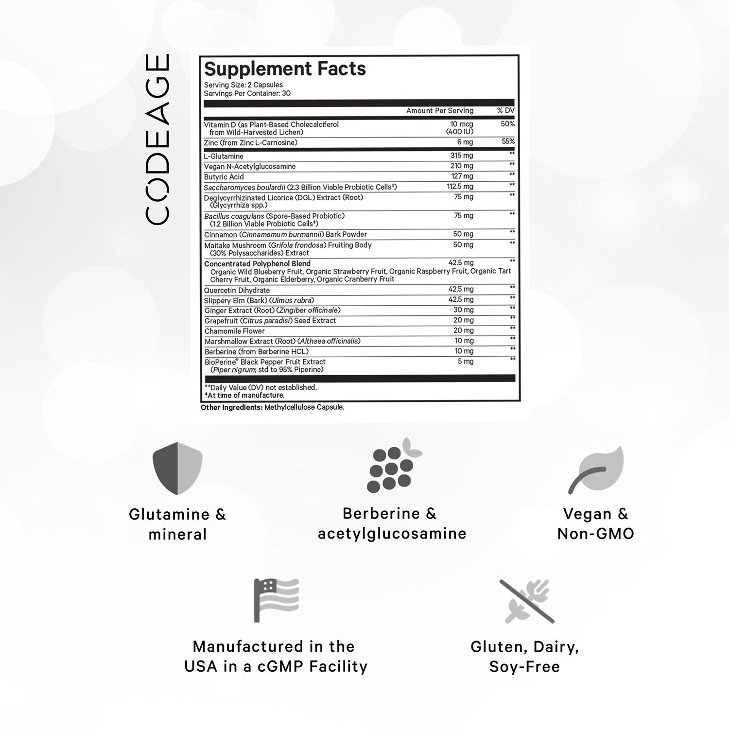 Codeage Leaky Gut Formula