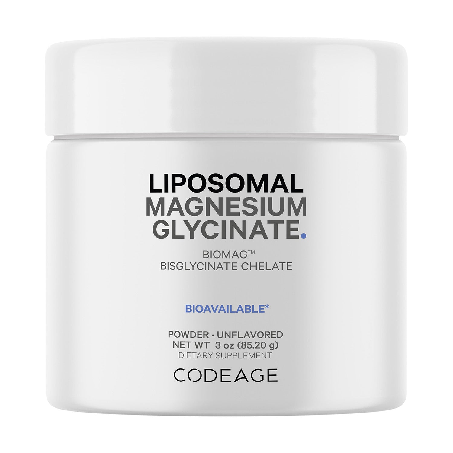 Codeage Liposomal Magnesium Glycinate Powder