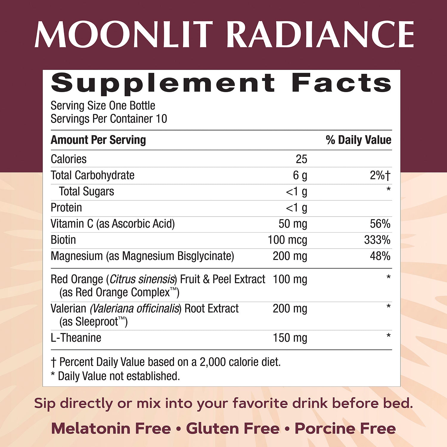GNC Premier Moonlit Radiance Beauty Sleep Shot
