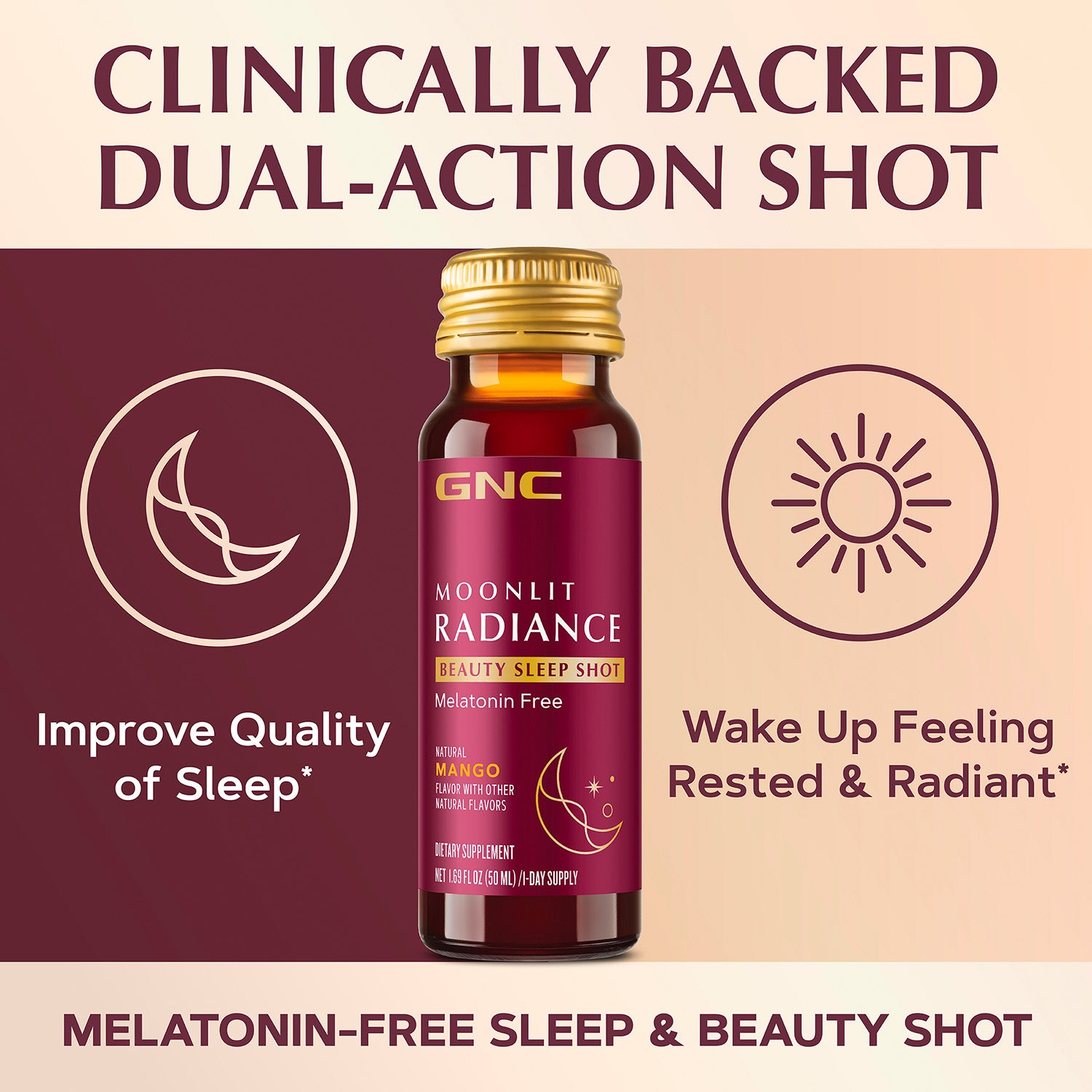 GNC Premier Moonlit Radiance Beauty Sleep Shot