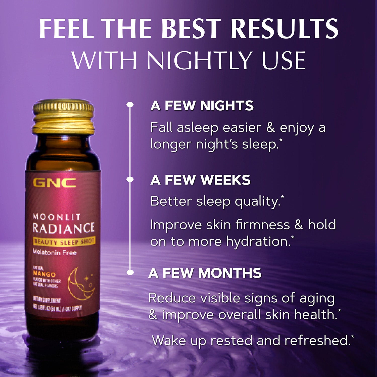 GNC Premier Moonlit Radiance Beauty Sleep Shot