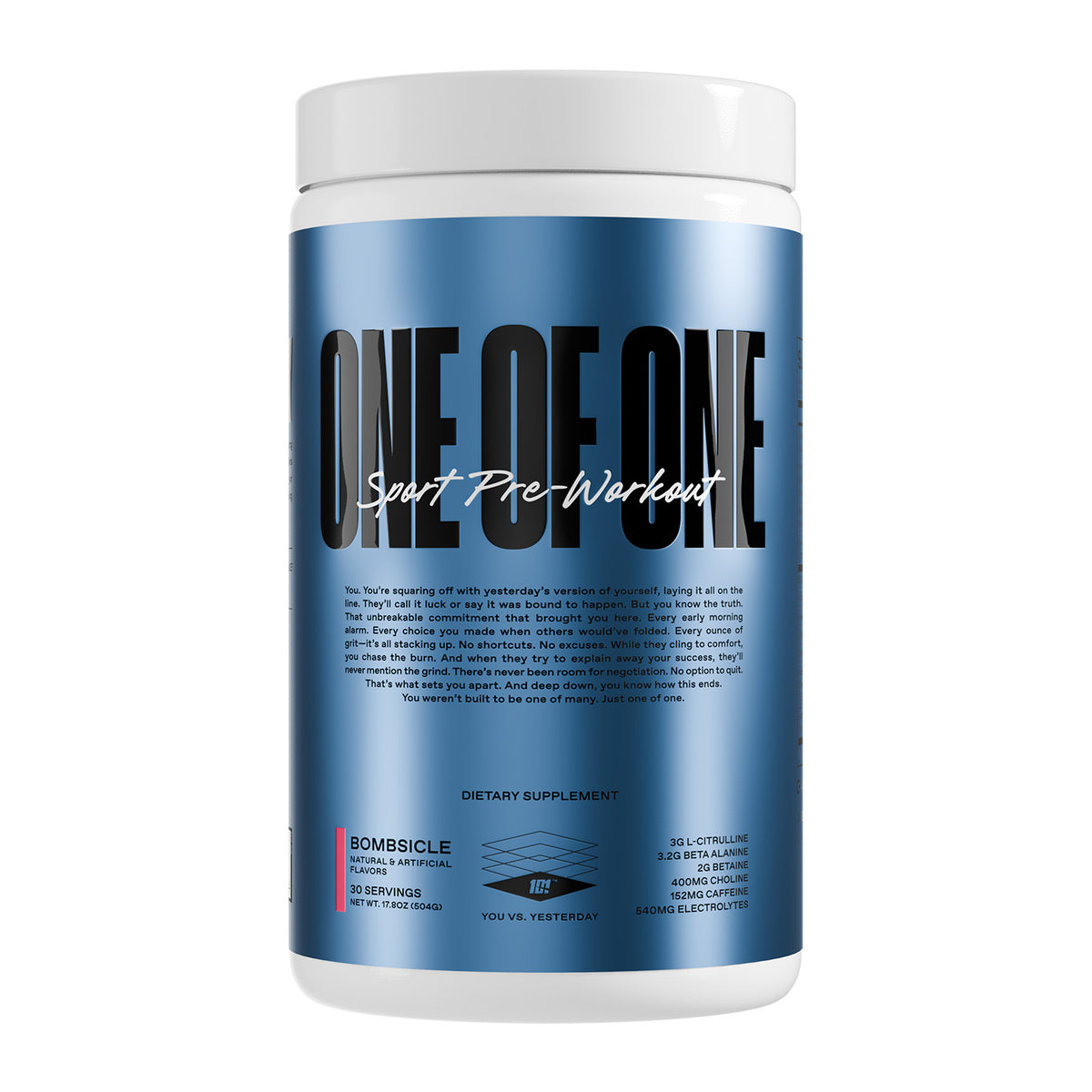 One of One Sport Pre-Workout