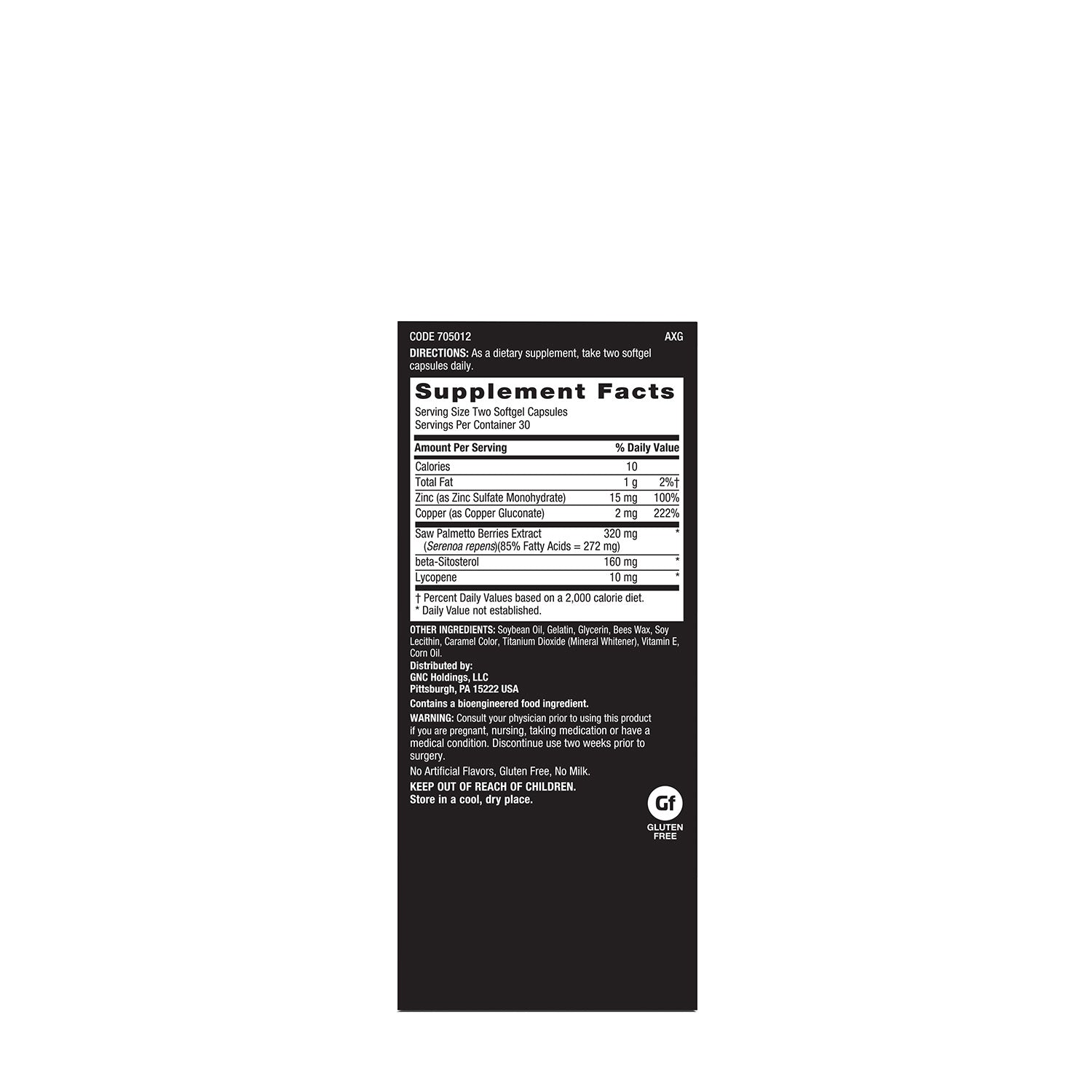 GNC Men's Prostate Formula