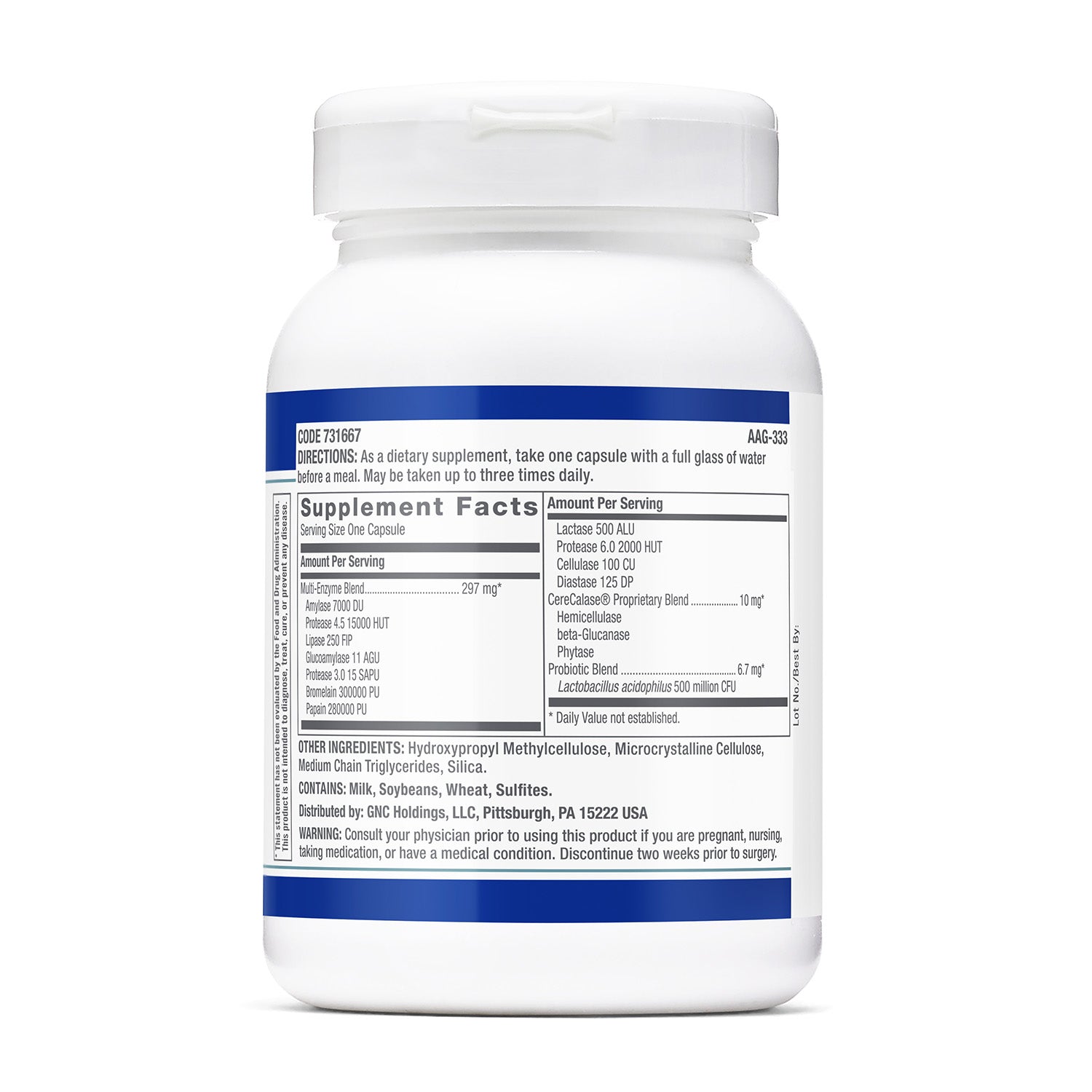GNC Preventive Nutrition® Multi-Enzyme Formula