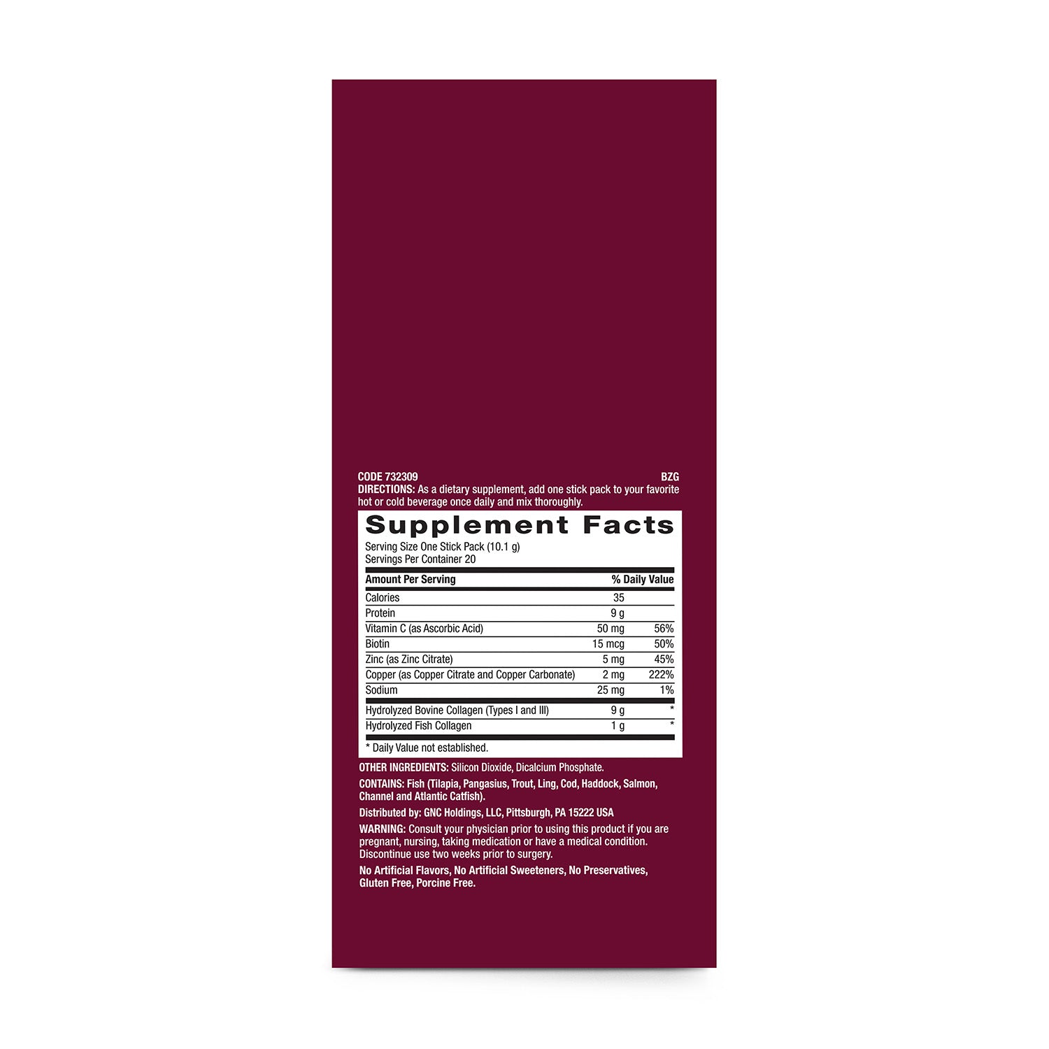 GNC Premier Collagen Powder