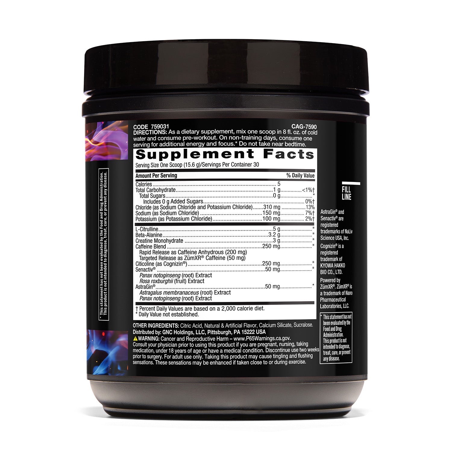 GNC Beyond Raw® LIT™ V2 Pre-Workout