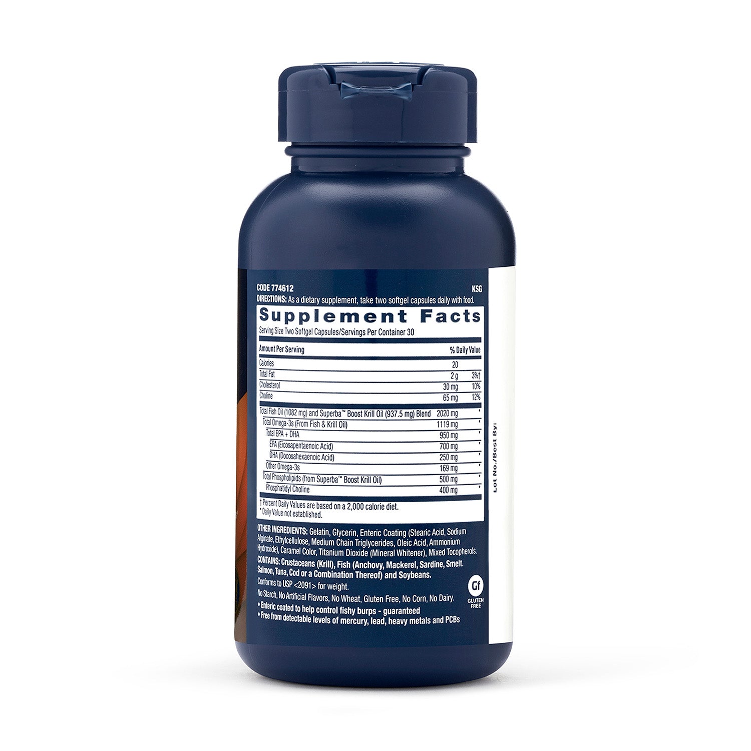 GNC Triple Strength Fish Oil Plus Krill Oil