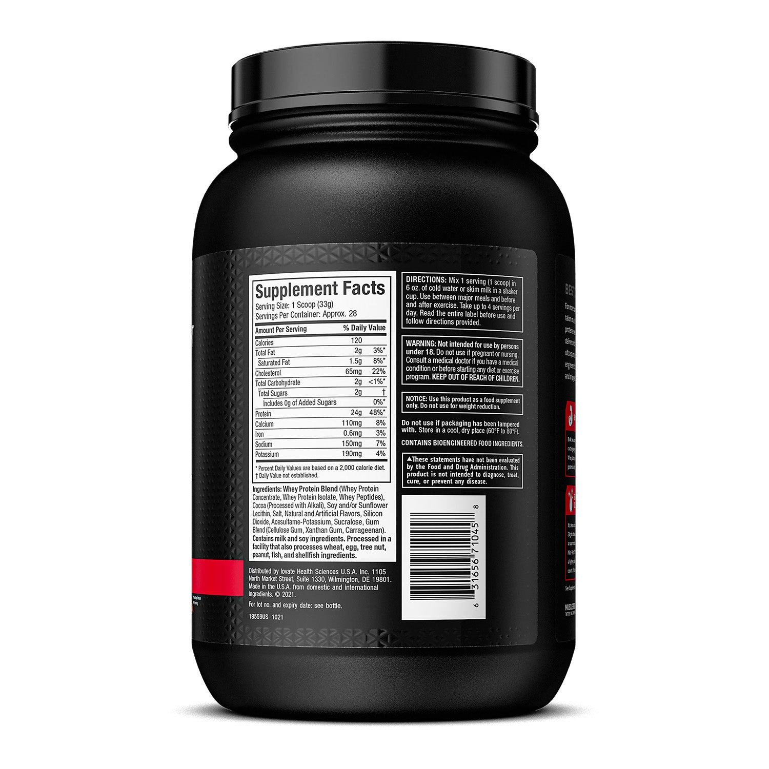 MuscleTech™ Nitro Tech™ 100% Whey Gold
