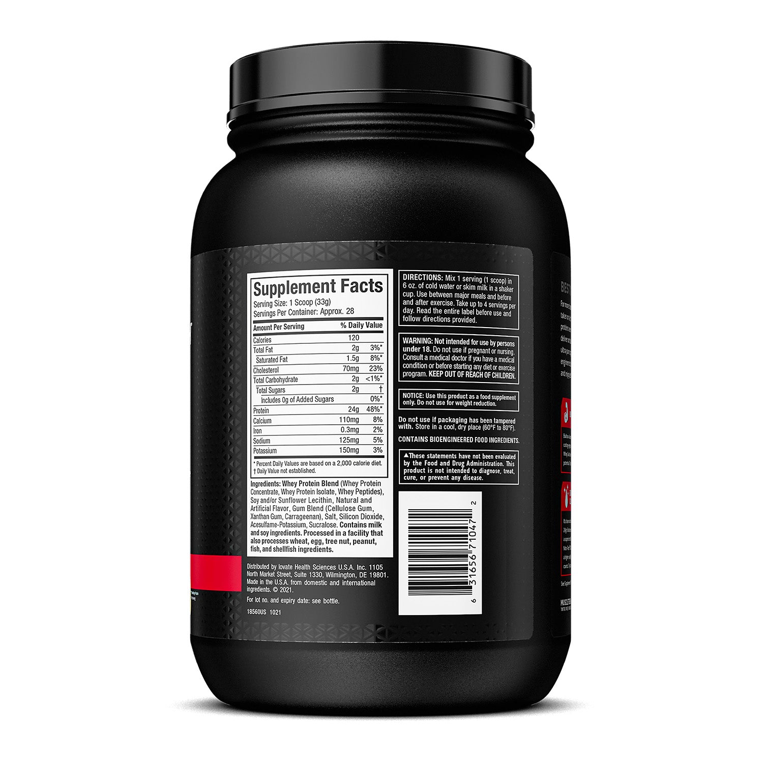 MuscleTech™ Nitro Tech™ 100% Whey Gold