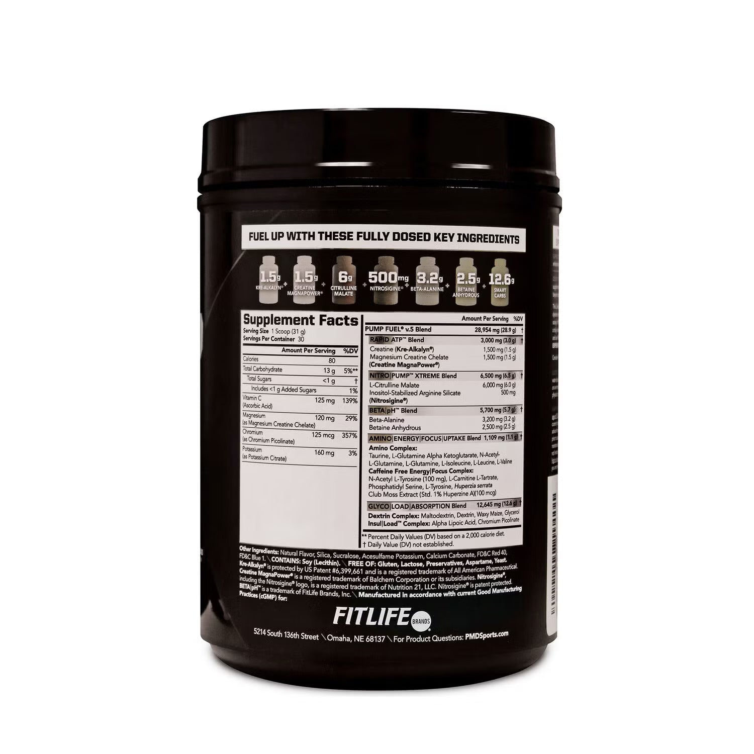 PMD® Ultra Pump Fuel® Caffeine Free