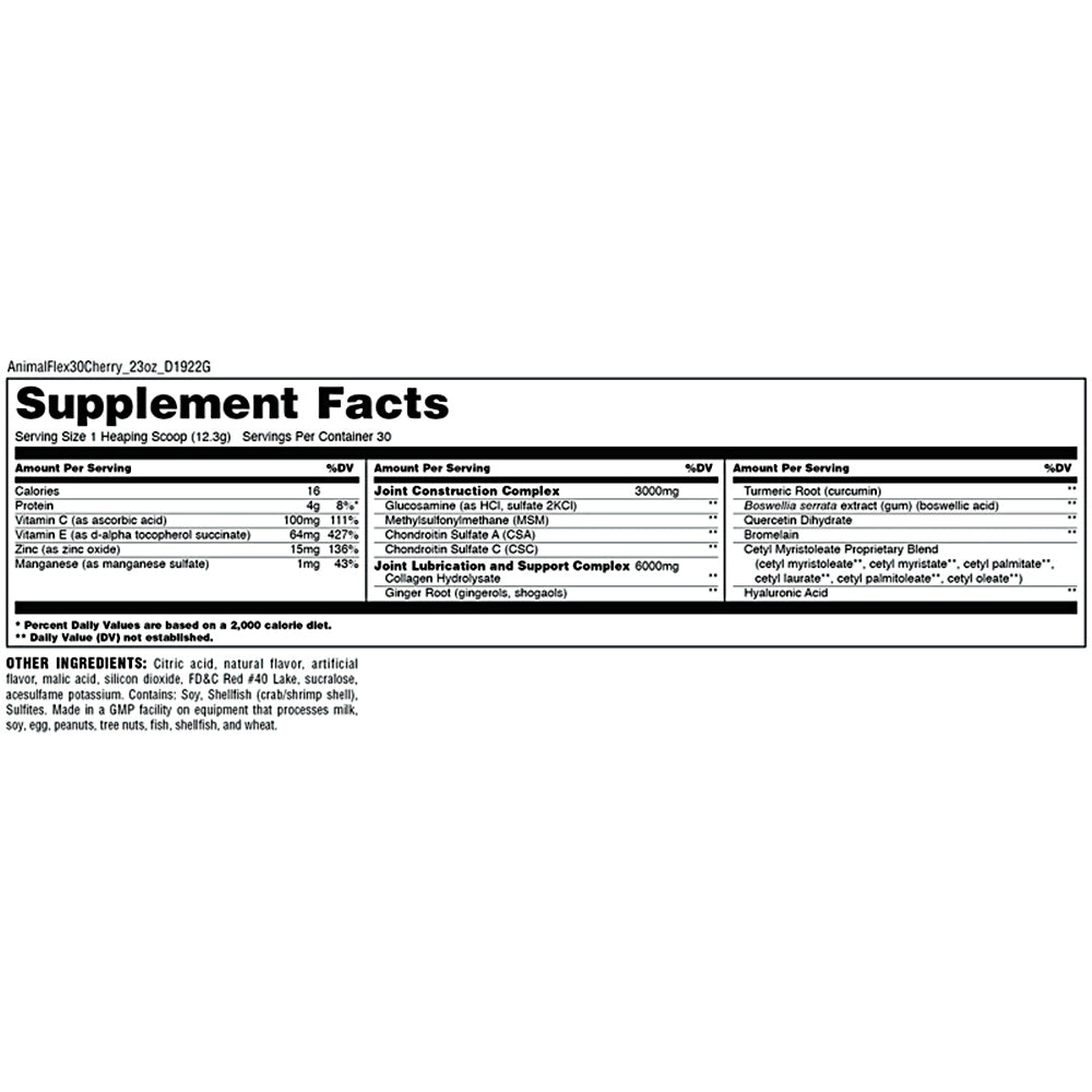 Universal Nutrition Animal Flex® Powder