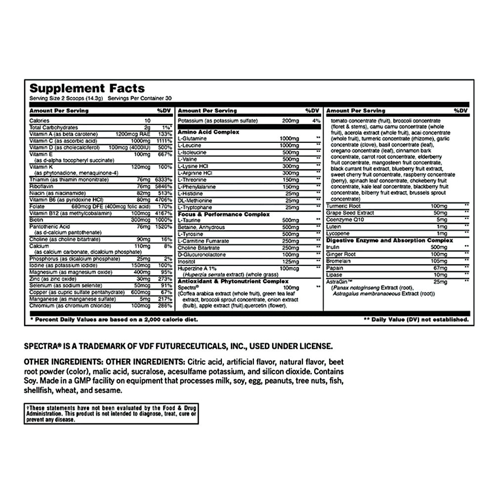 Universal Nutrition Animal Pak® Ultimate Foundation Powder