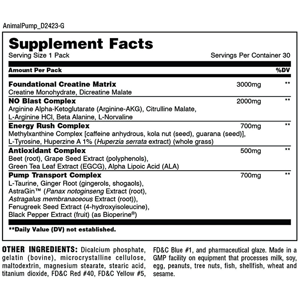 Universal Nutrition Animal Pre-Workout Pump®