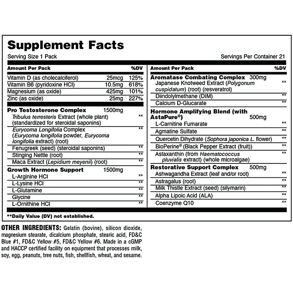 Universal Nutrition Animal Hormone Booster Stak®