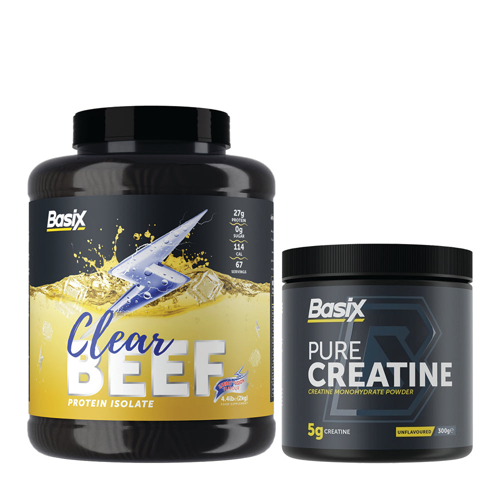 Basix Clear Beef Protein Isolate & Get Free Basix Creatine