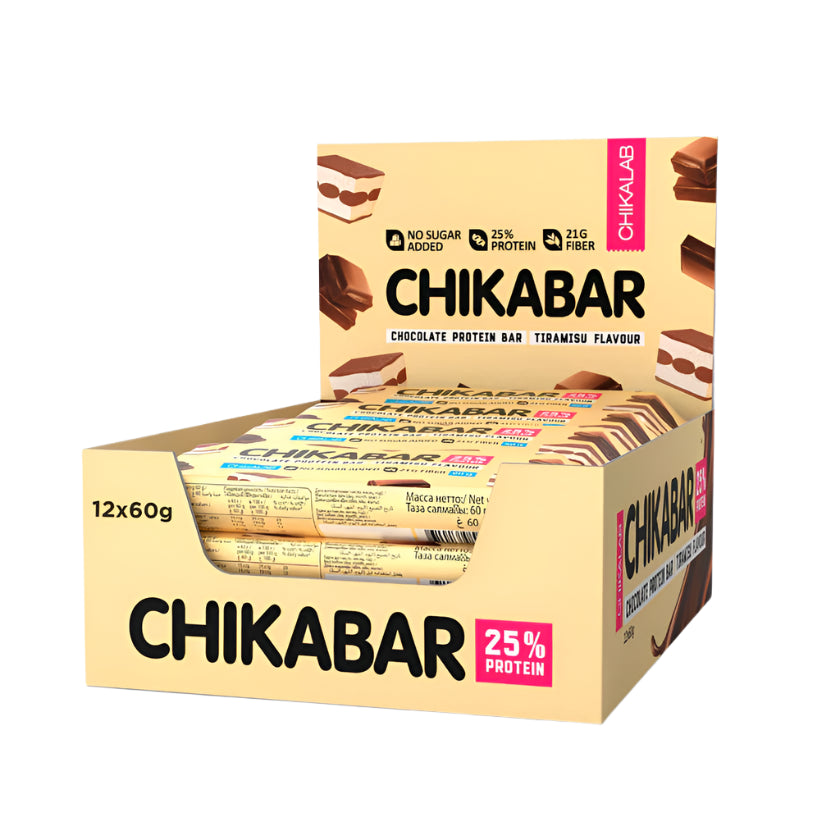 Chikalab ChikaBar Chocolate Protein Bar 60g