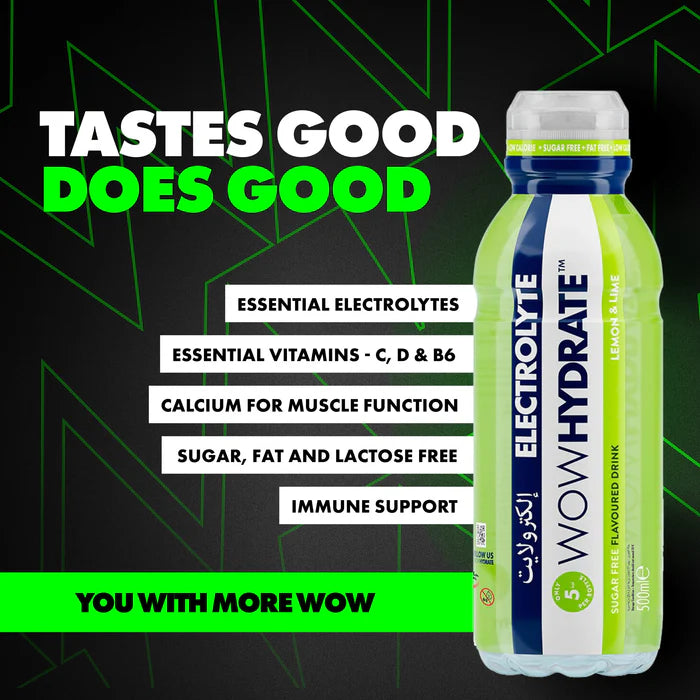 WOW Hydrate™ Electrolyte 500 mL