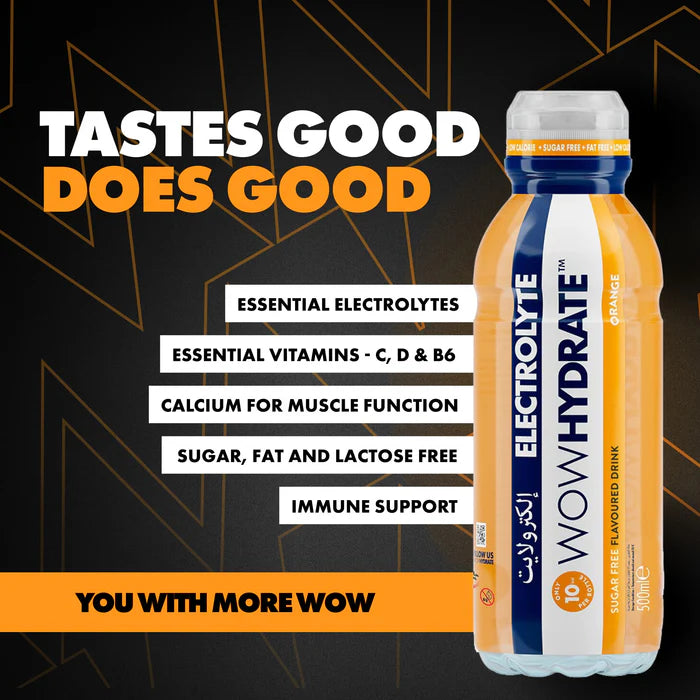 WOW Hydrate™ Electrolyte 500 mL