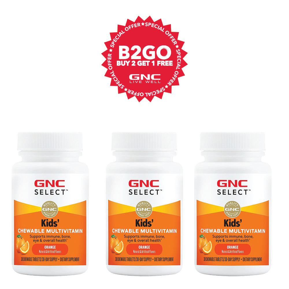 GNC Select™ Kids Chewable Multivitamins (B2GO)