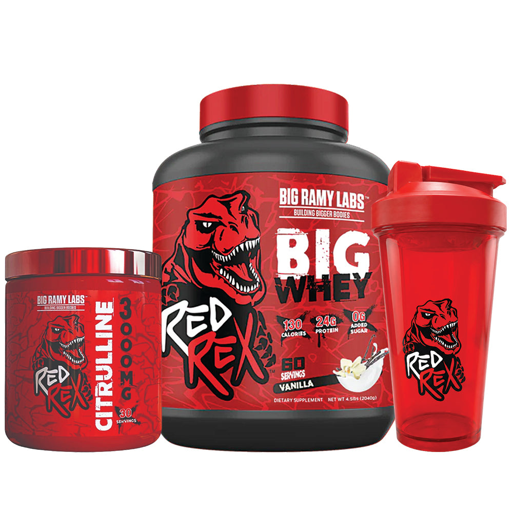 Red Rex Elite Citrulline Pump & Whey Stack