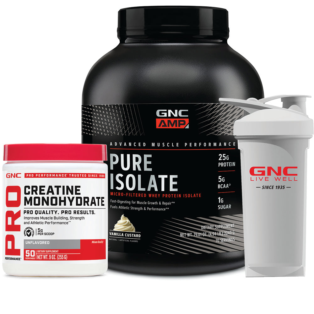GNC AMP® Pure Isolate Bundle