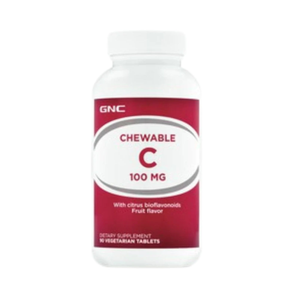 GNC Chewable Vitamin C 100mg with Citrus Bioflavonoids