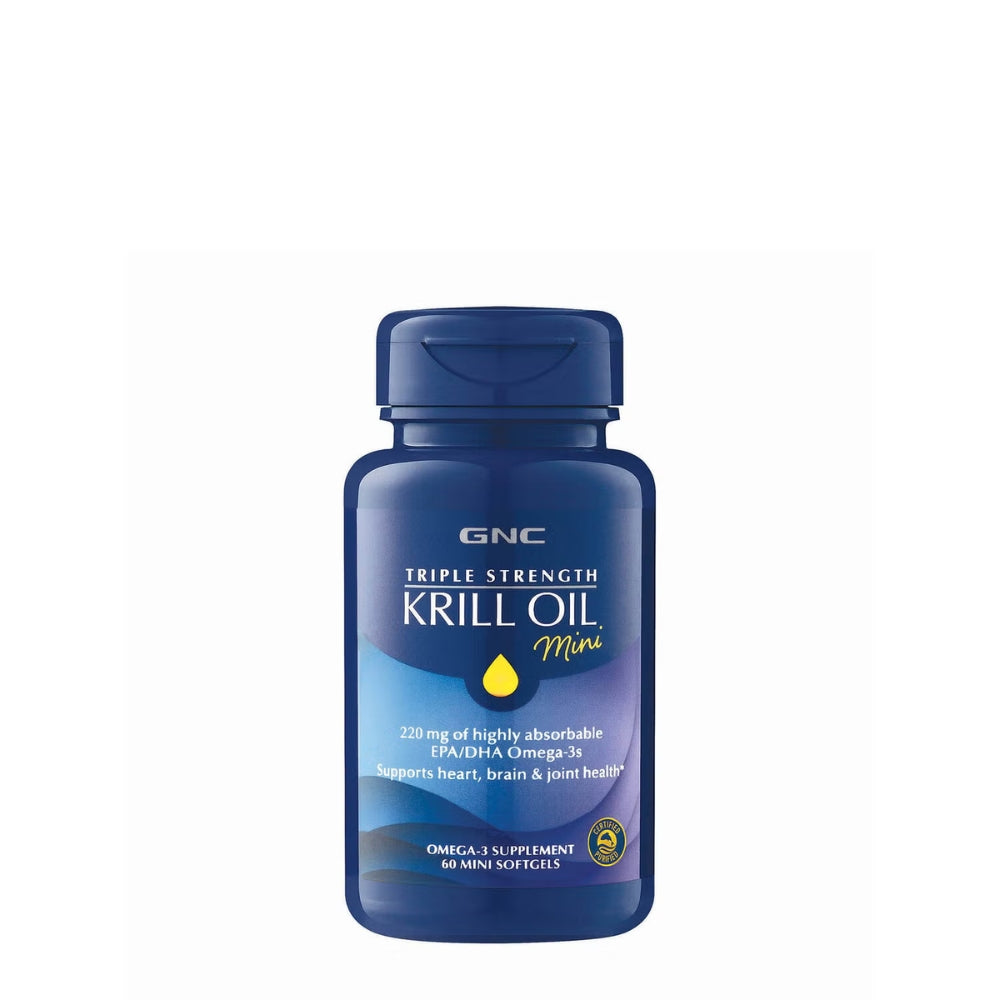 GNC Triple Strength Krill Oil Mini 220 mg
