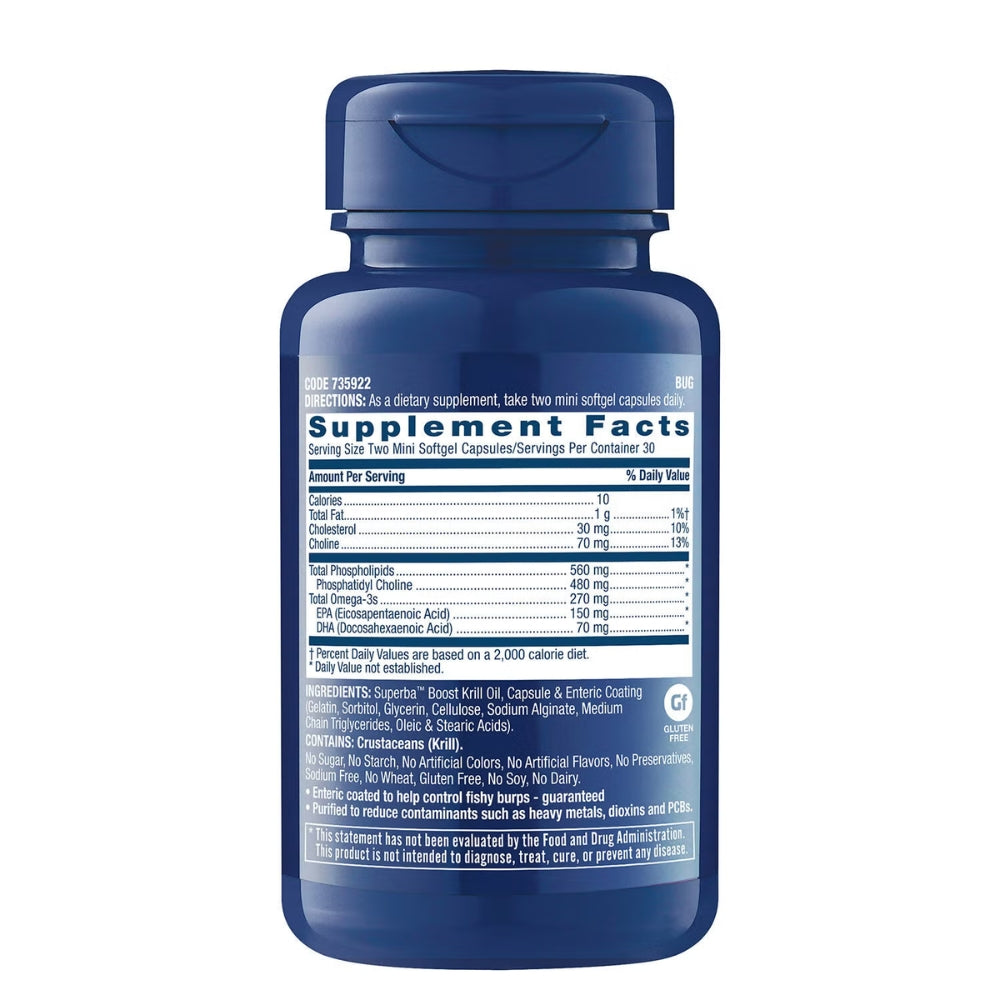 GNC Triple Strength Krill Oil Mini 220 mg