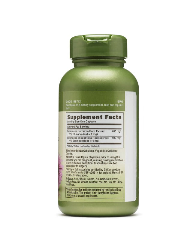 GNC Herbal Plus® Echinacea Extract 500 mg